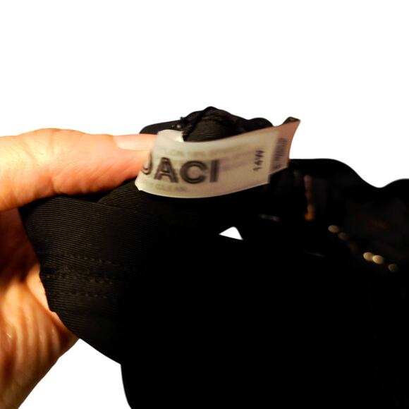 Daci black strap back bikini top NWT size 14w - Picture 4 of 4